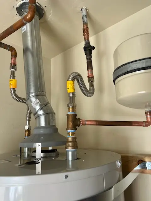 Water heater installation and plumbing repair in White Lake
